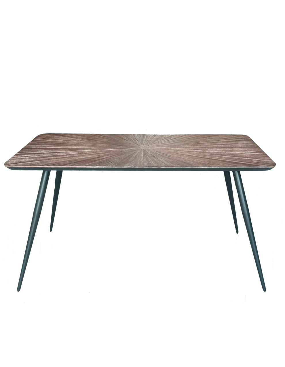 Unikt Spisebord af Genanvendt Teaktræ