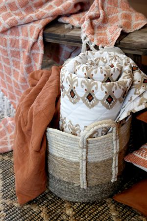 Aix Quilt m. paisleymønster