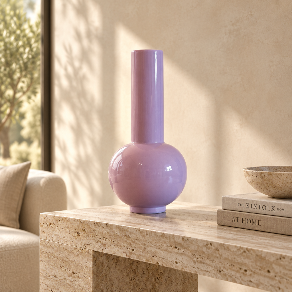 Vase, lilla, høj