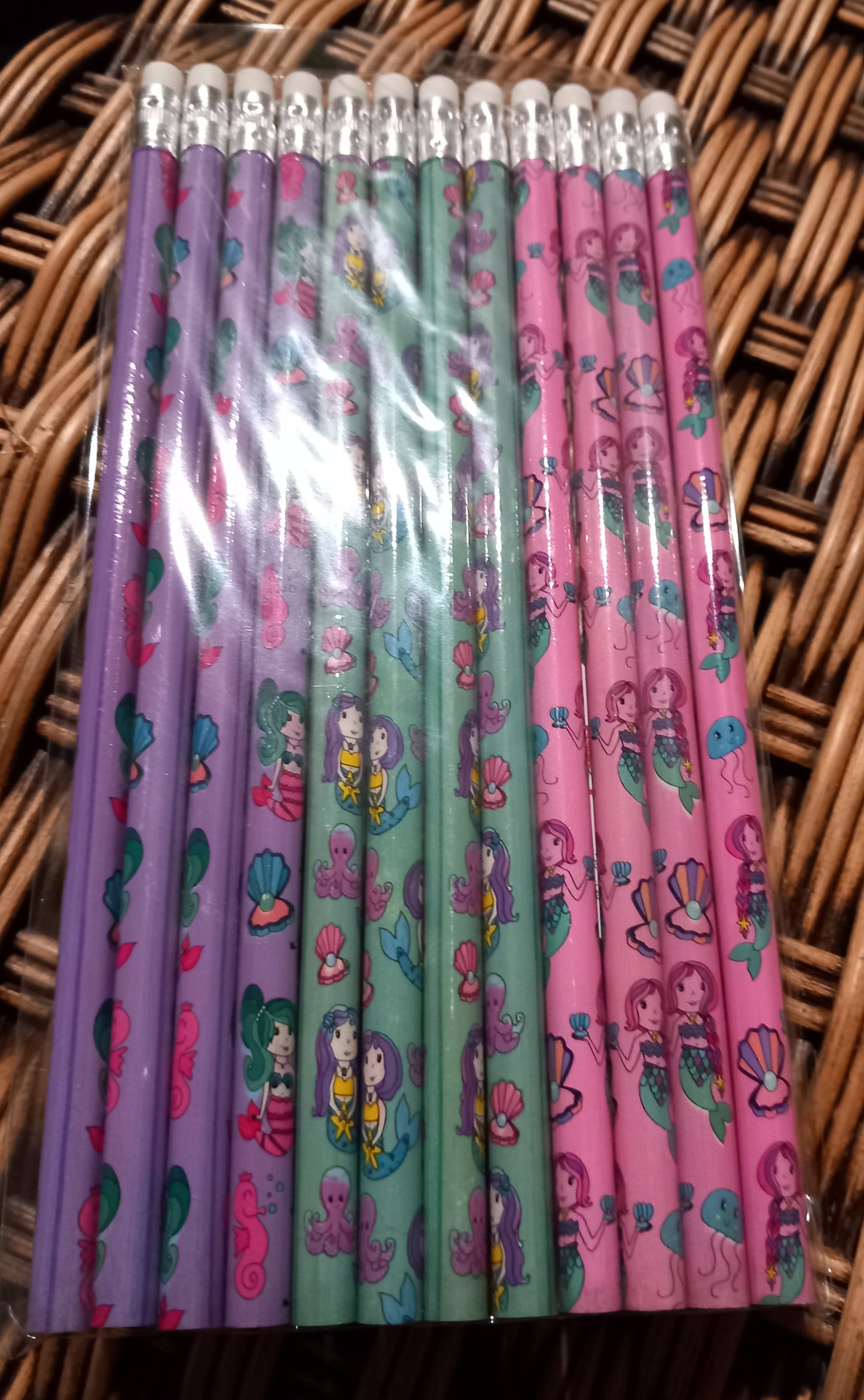 12 stk blyanter, havfrue