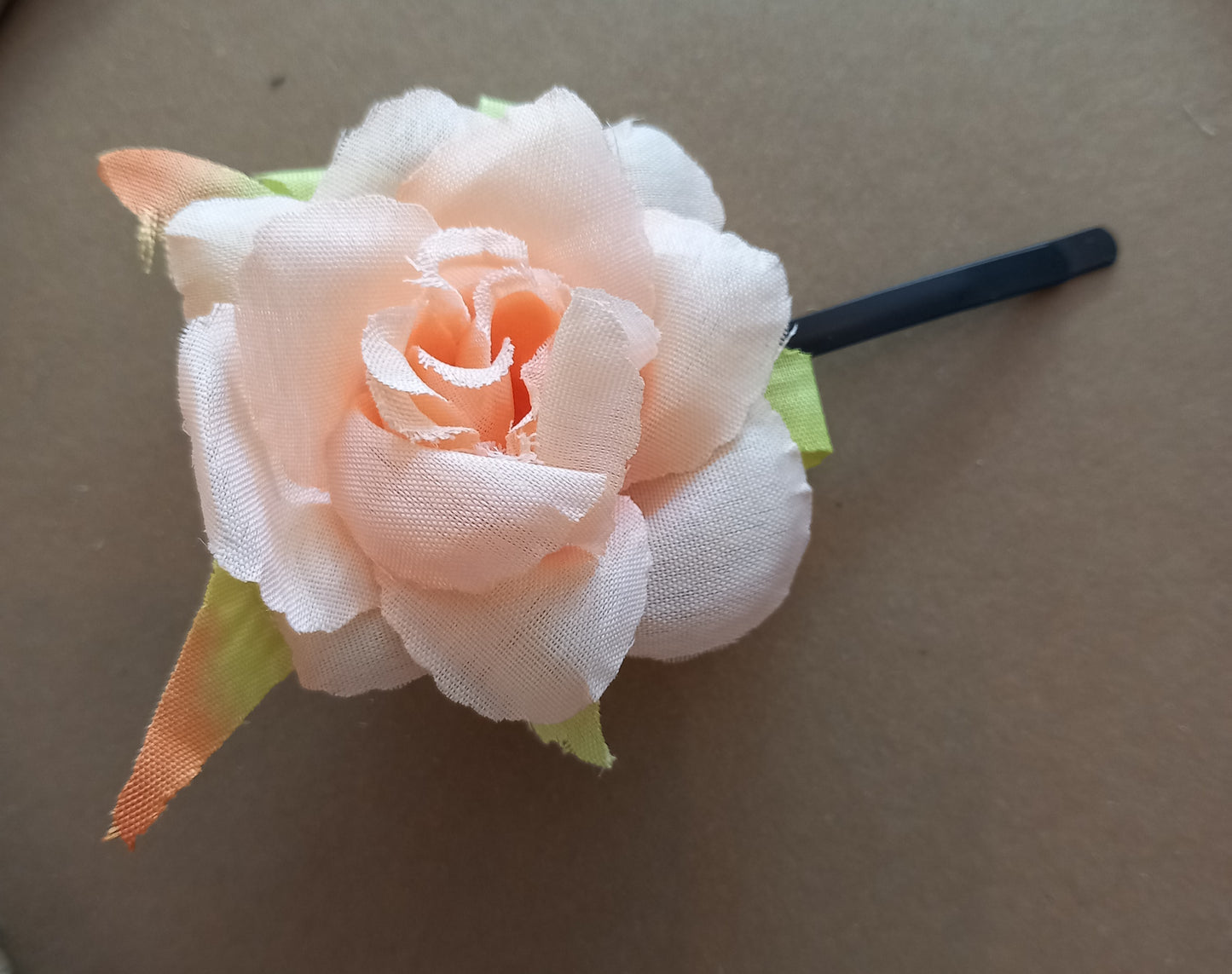 Hårnål, fersken blomst