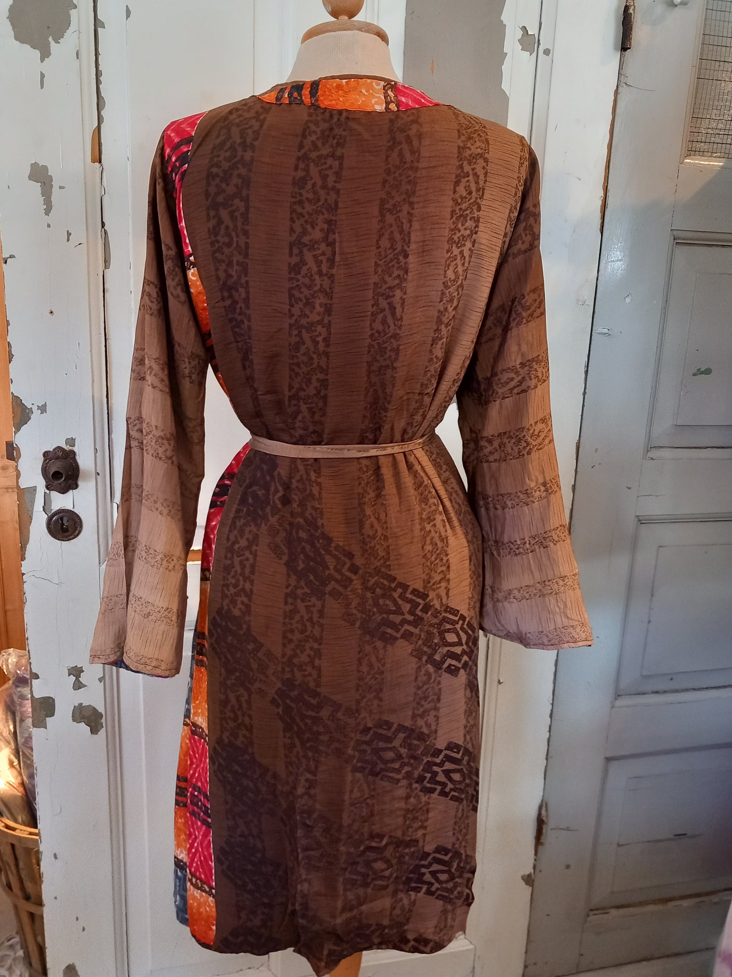 Kimono, vendbar, silke 1