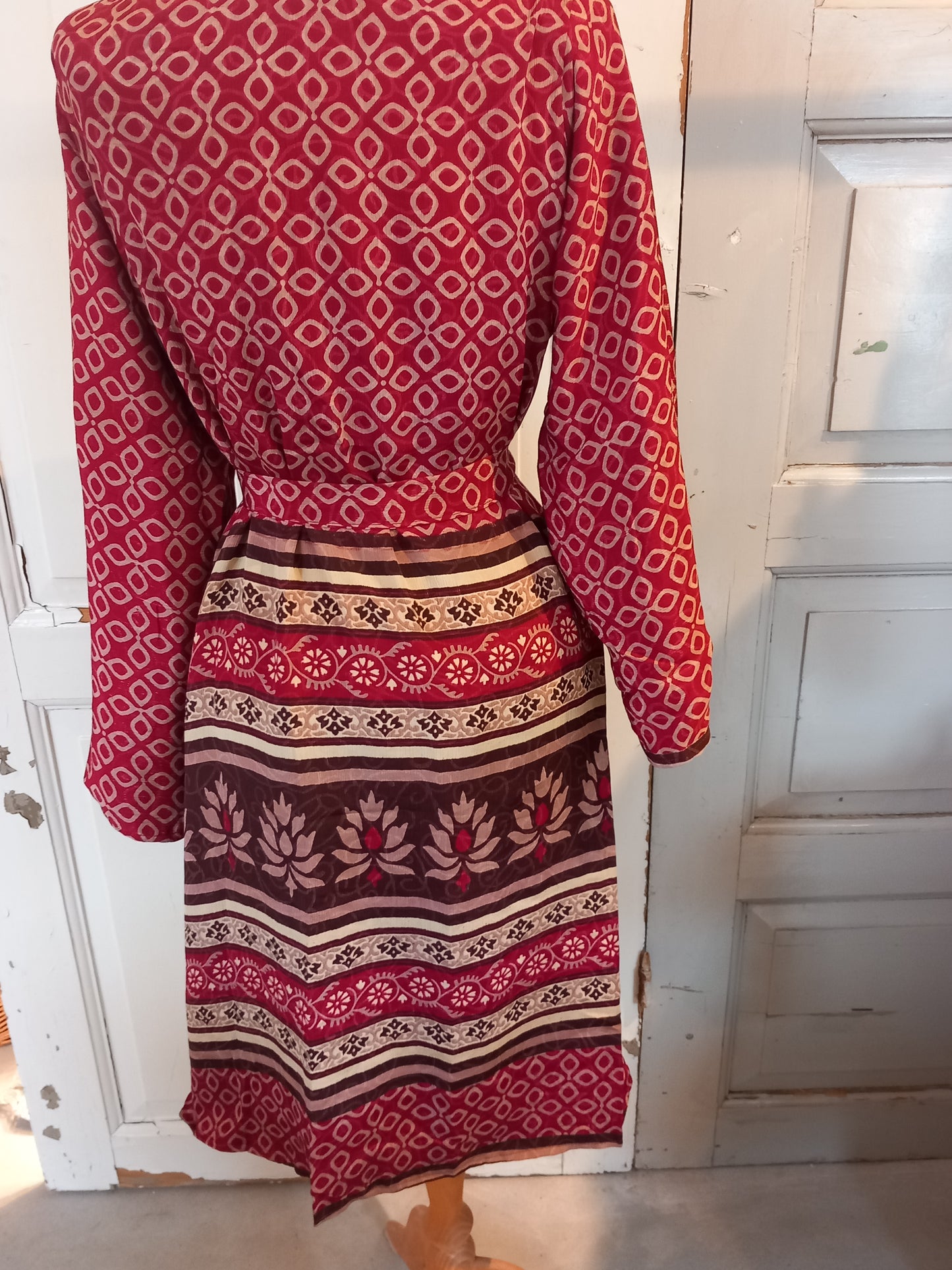 Kimono, vendbar, silke 2