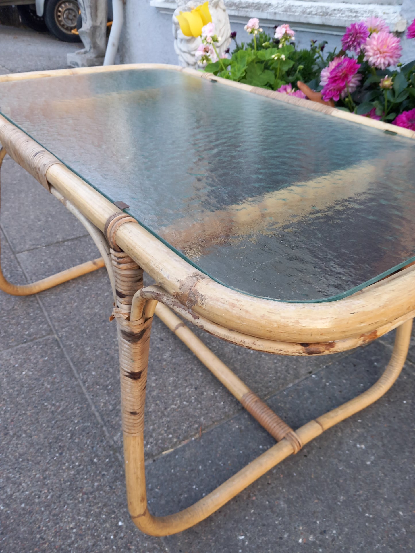 Bambus havebord