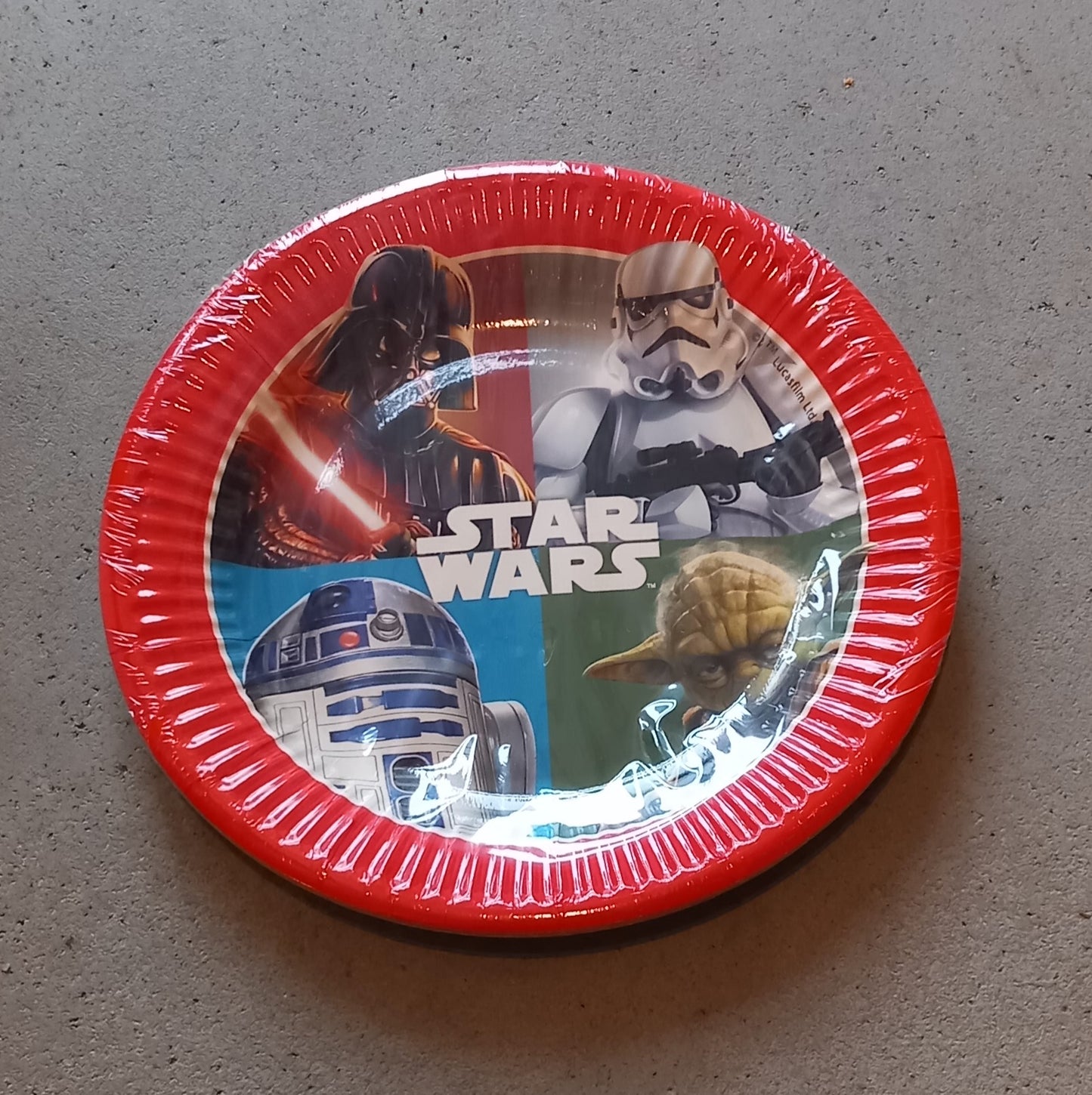 Paptallerken, 8 stk, star wars