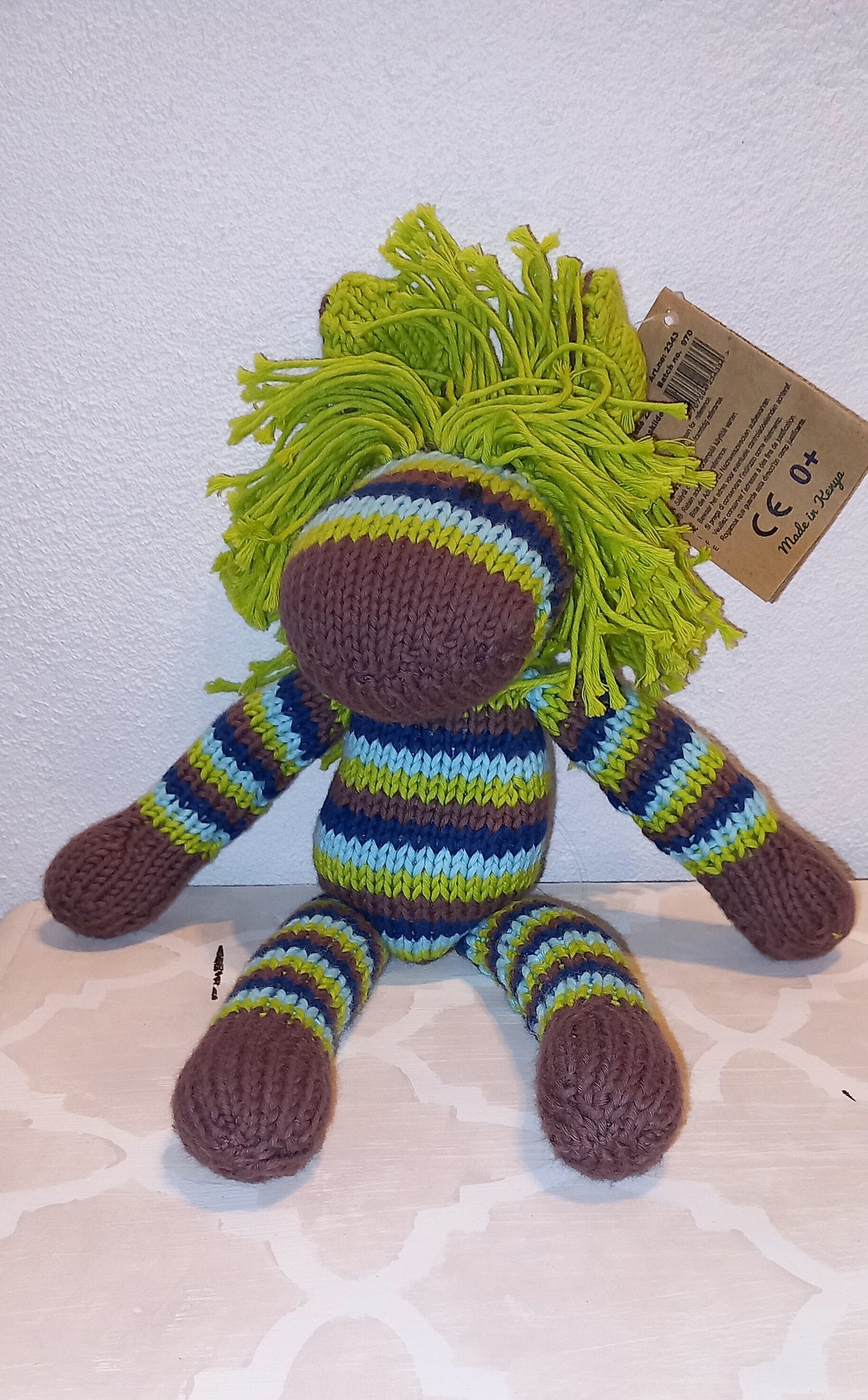 Strikket bamse løve