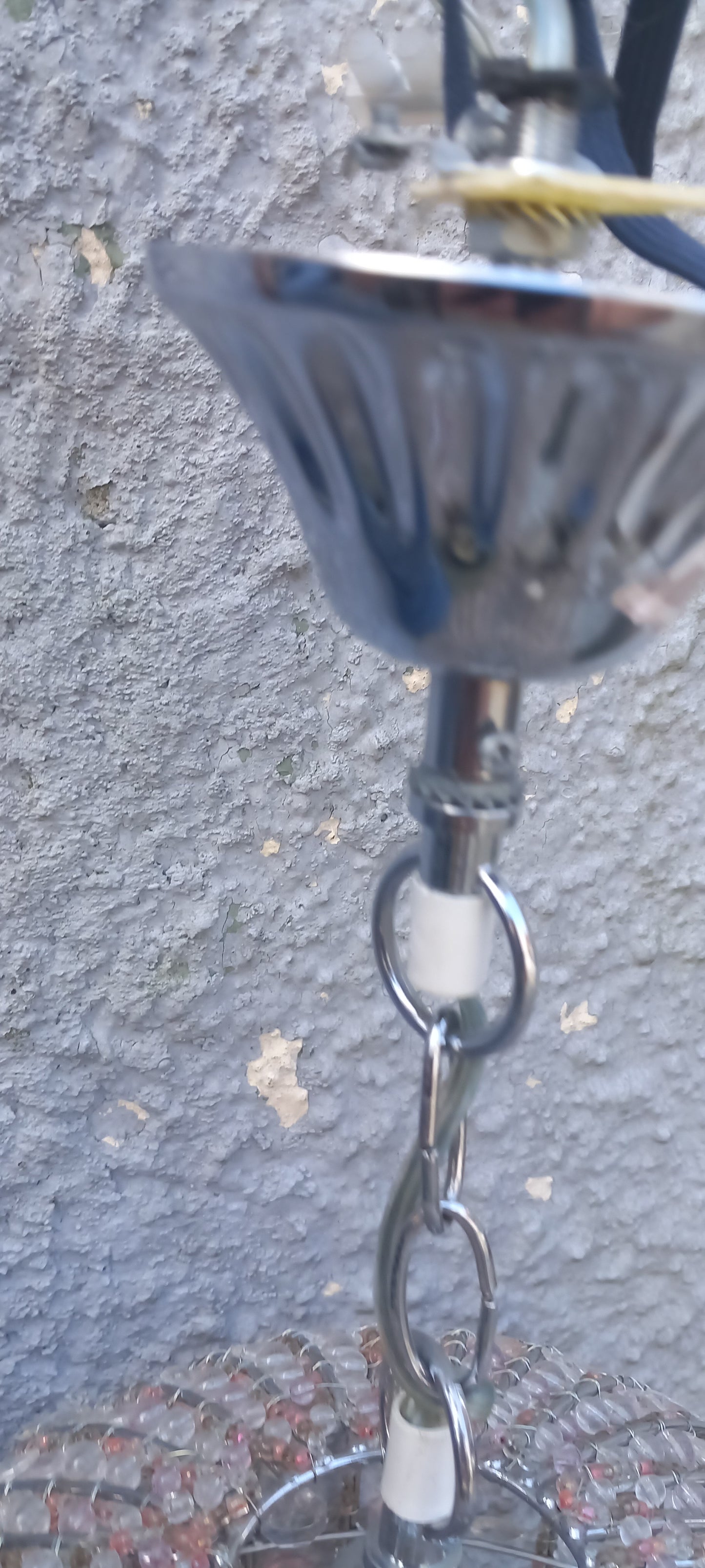 Loftlampe med prismer