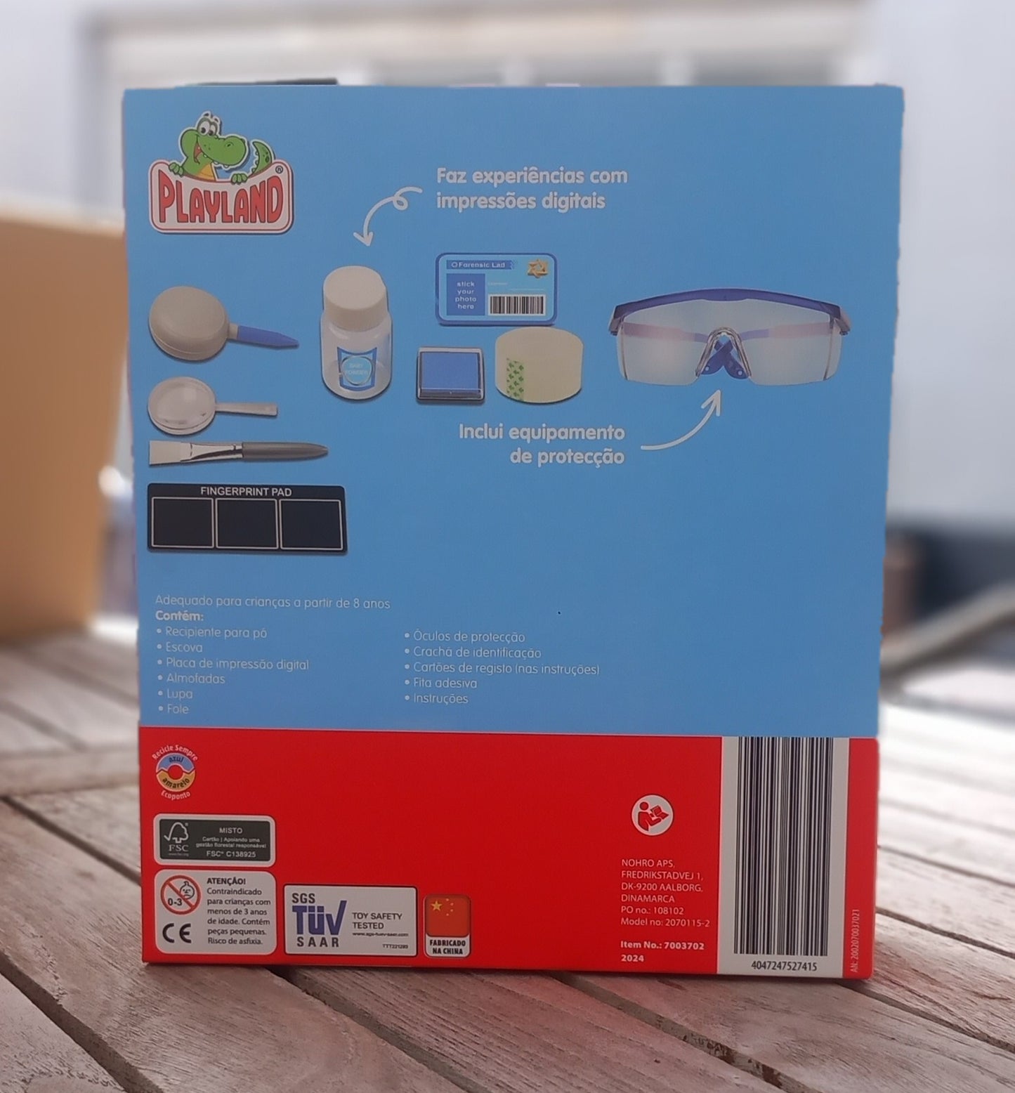 Eksperimenteringssæt, detektiv