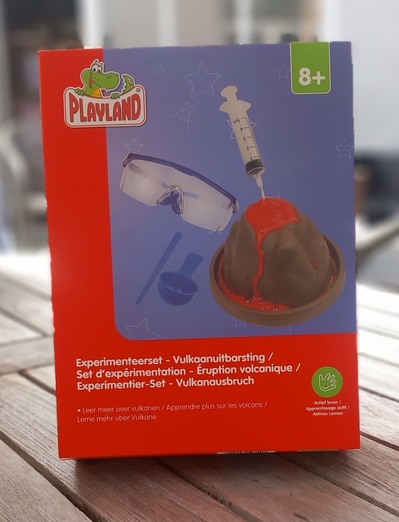 Eksperimenteringssæt, udforsk en vulkan