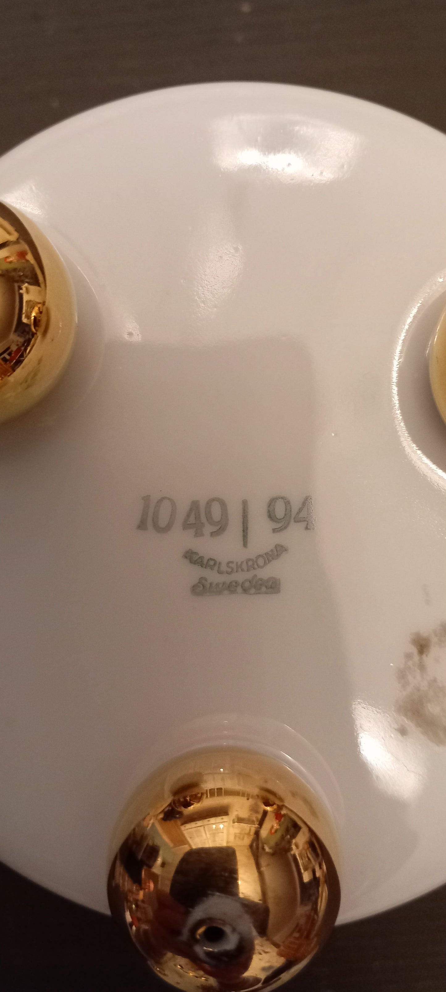 Porcelæns urtepotte, fra svenske Karlskrona