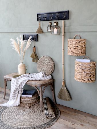 Fleur tørret Pampasgræs, creme