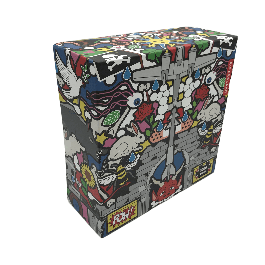 Puslespil, pow!, 1000 brikker