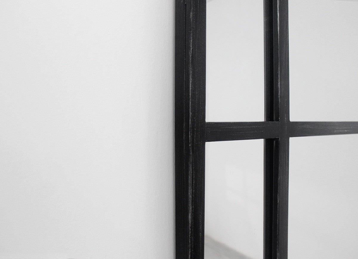 New Yorker Spejl, Sort-silver