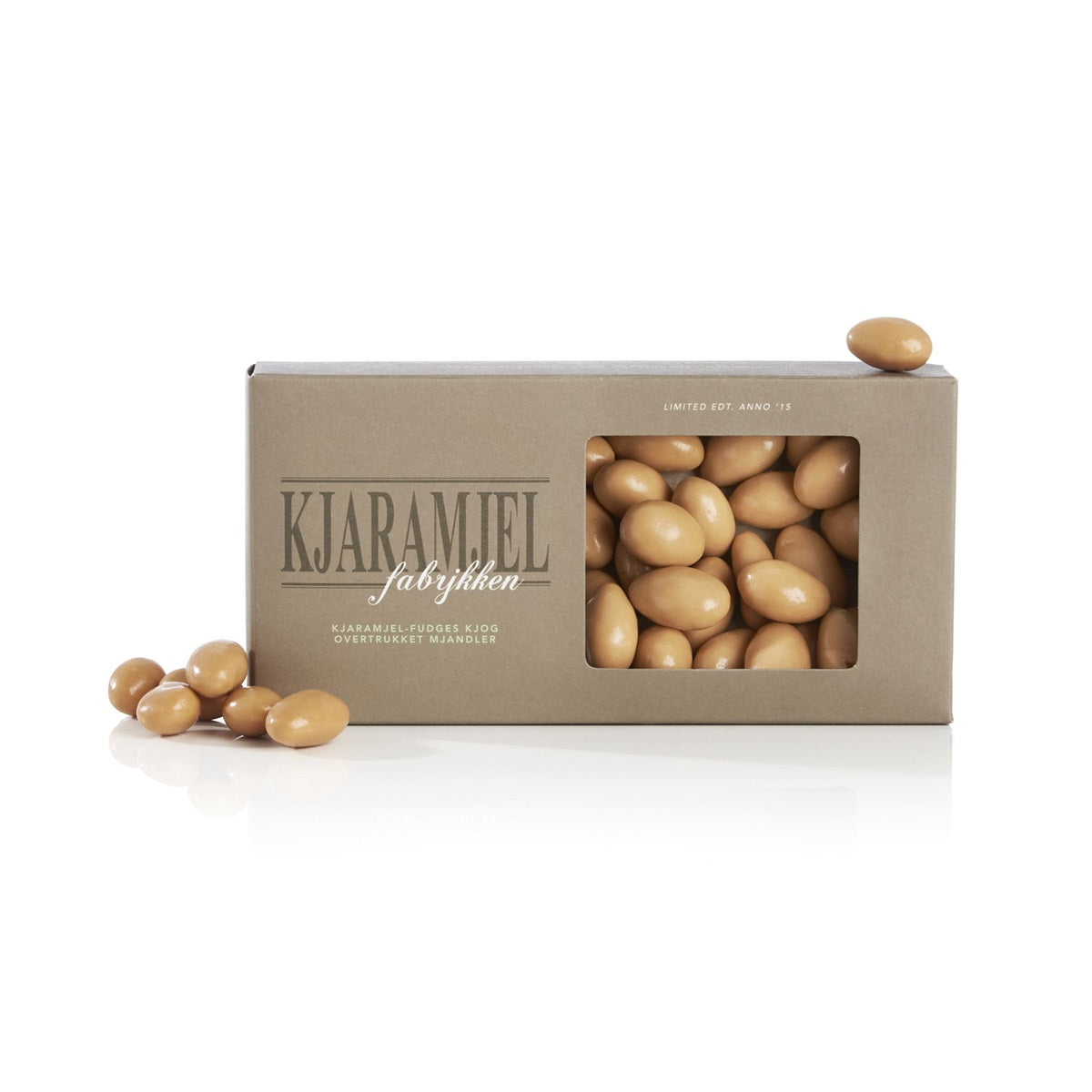 Kjaramjel-fugde kjog overtrukket mjandler