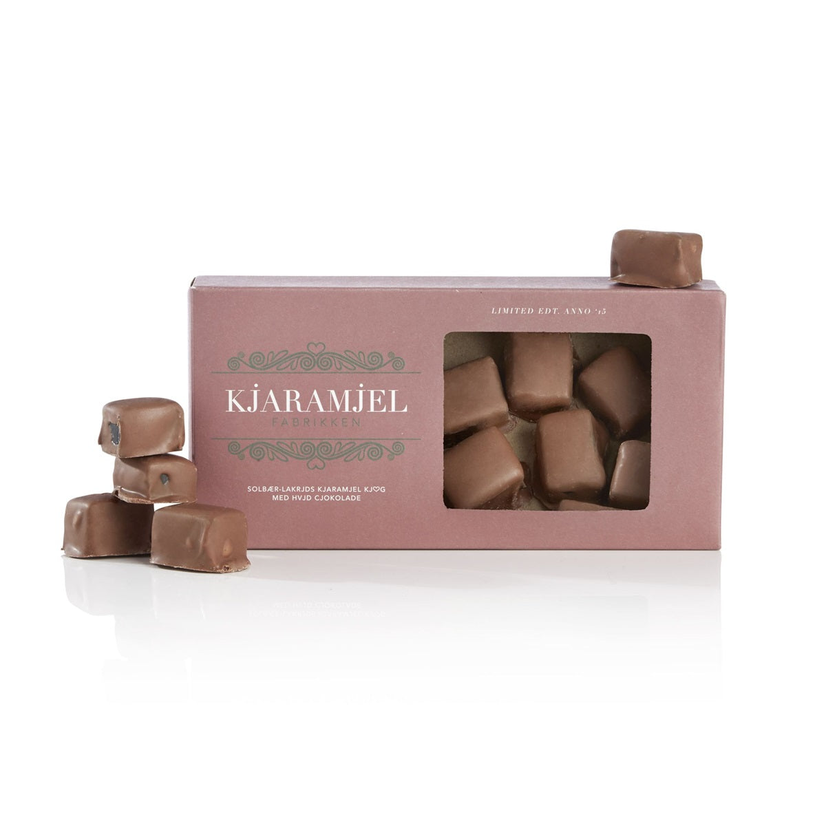 Lakrids fudge m/flødechokolade