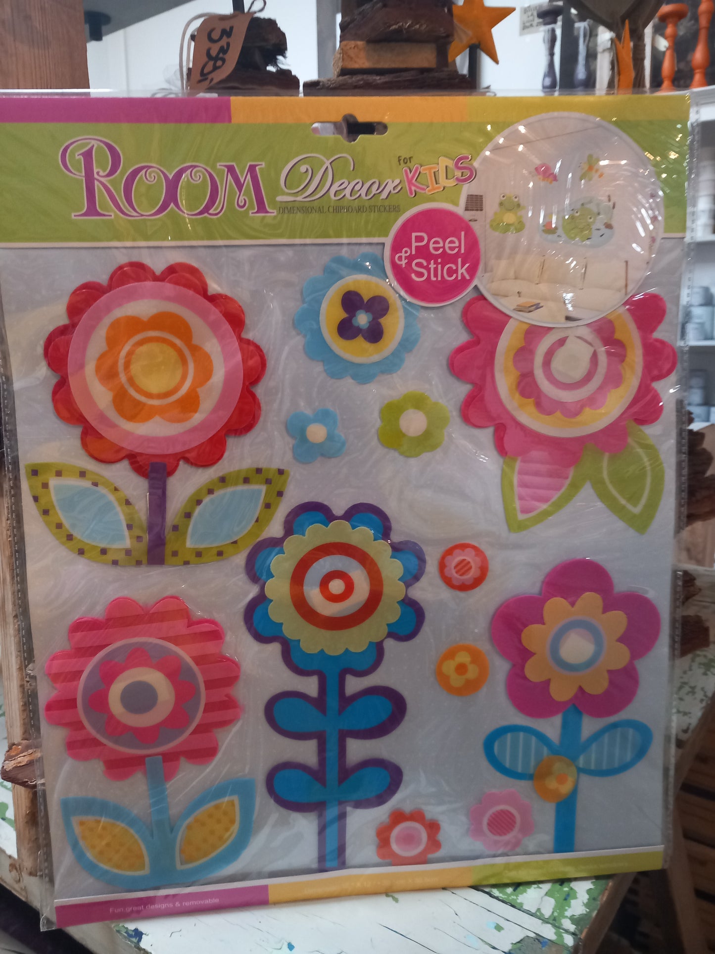 Dekoration til børneværelset, flere slags