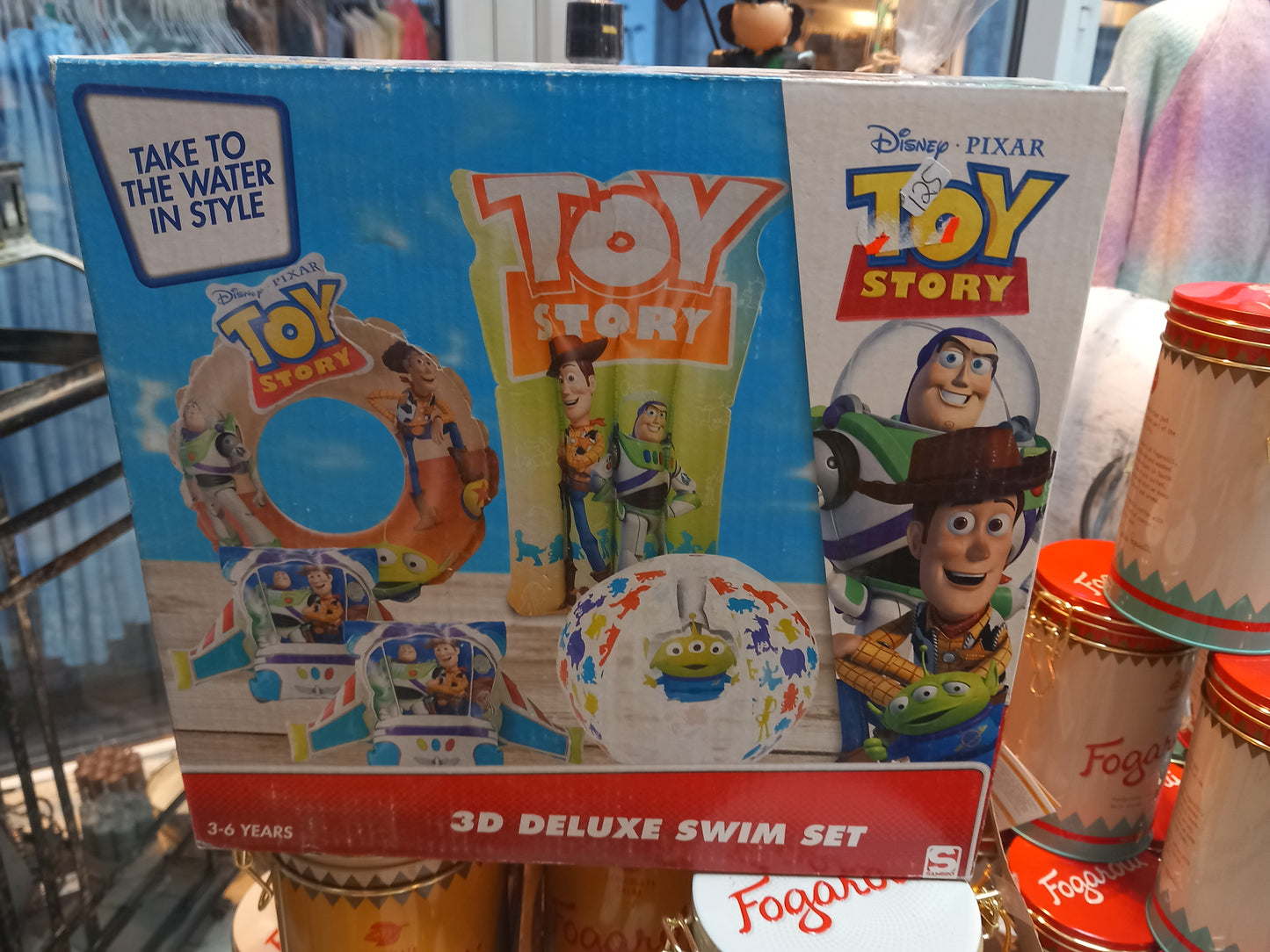 Strandsæt med Toy story