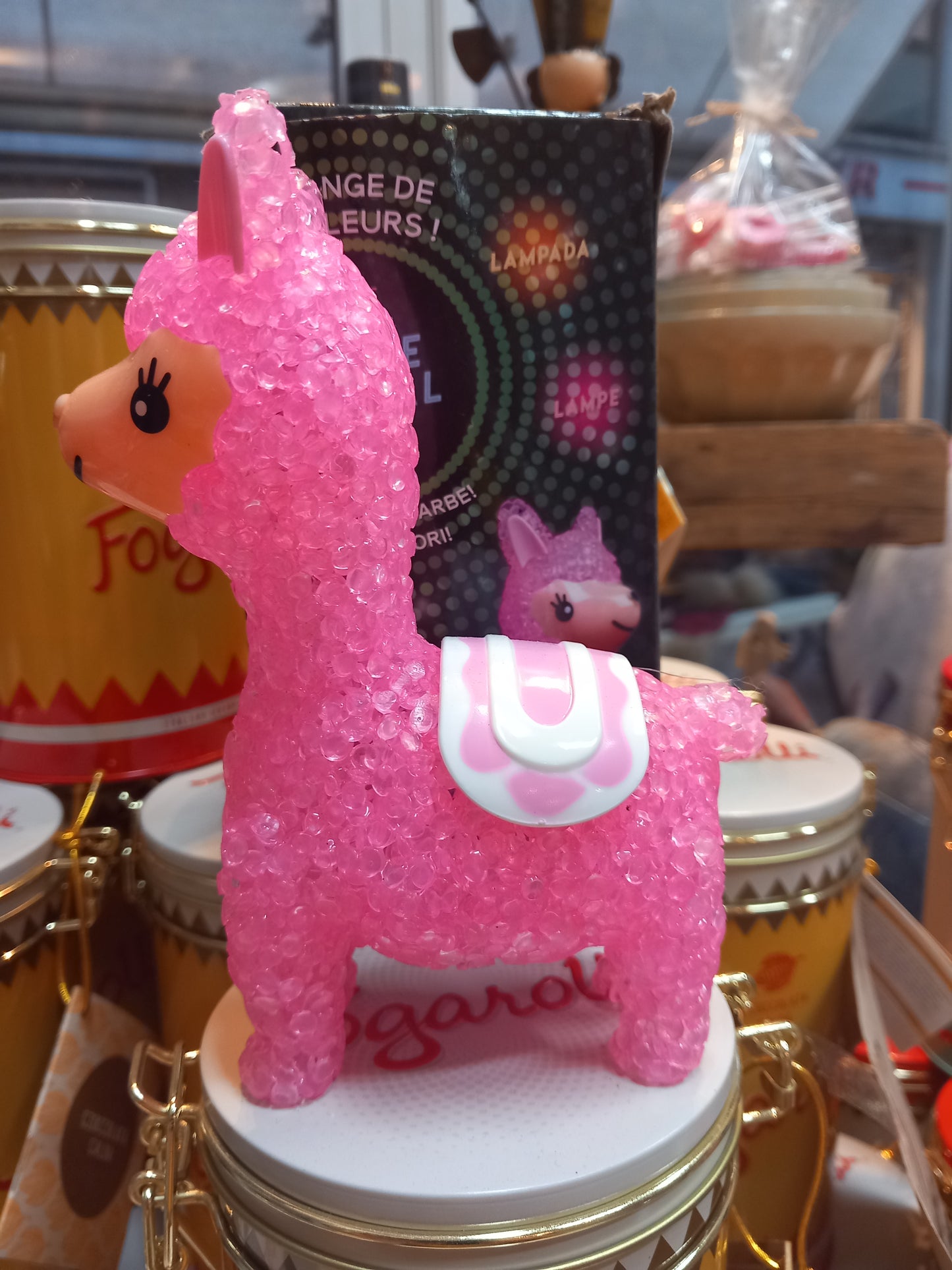 Vågelampe, lama, flere farver