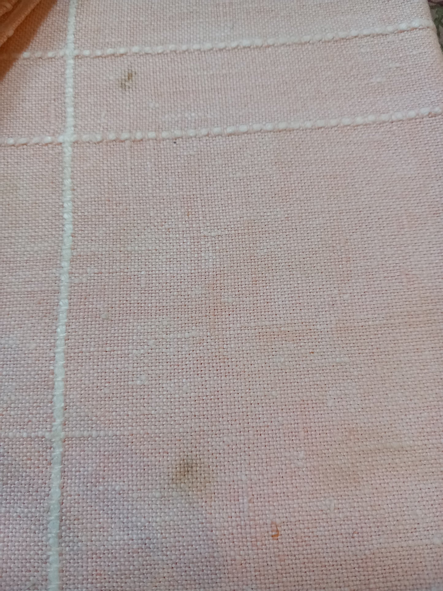 8 stk stof mundservietter, lyserøde