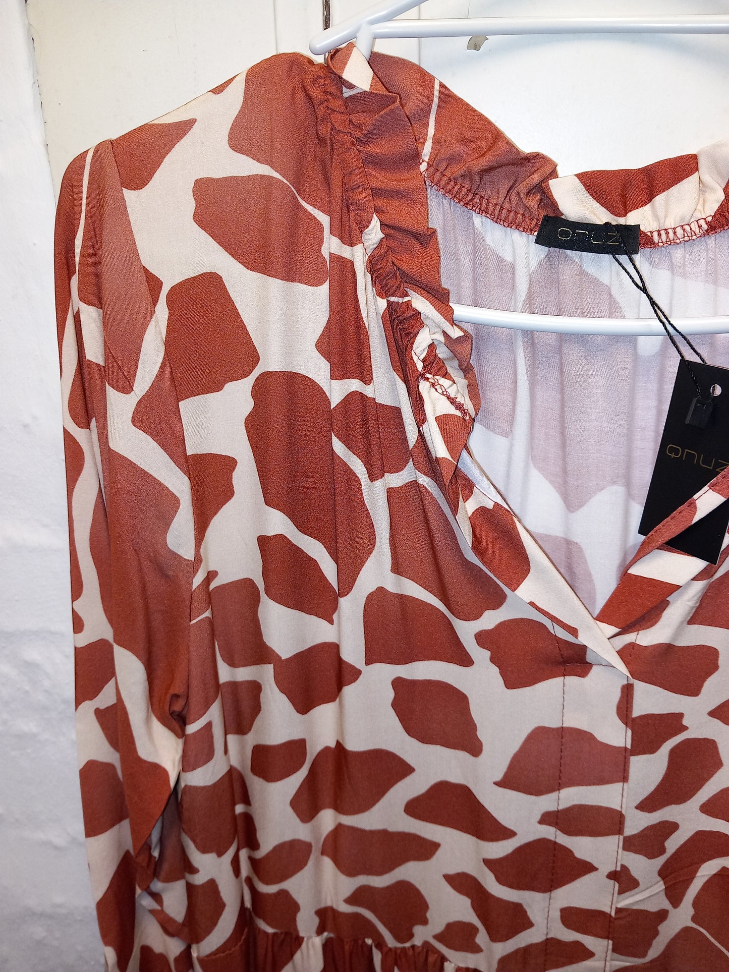 Kjole, girafmønster, flere farver