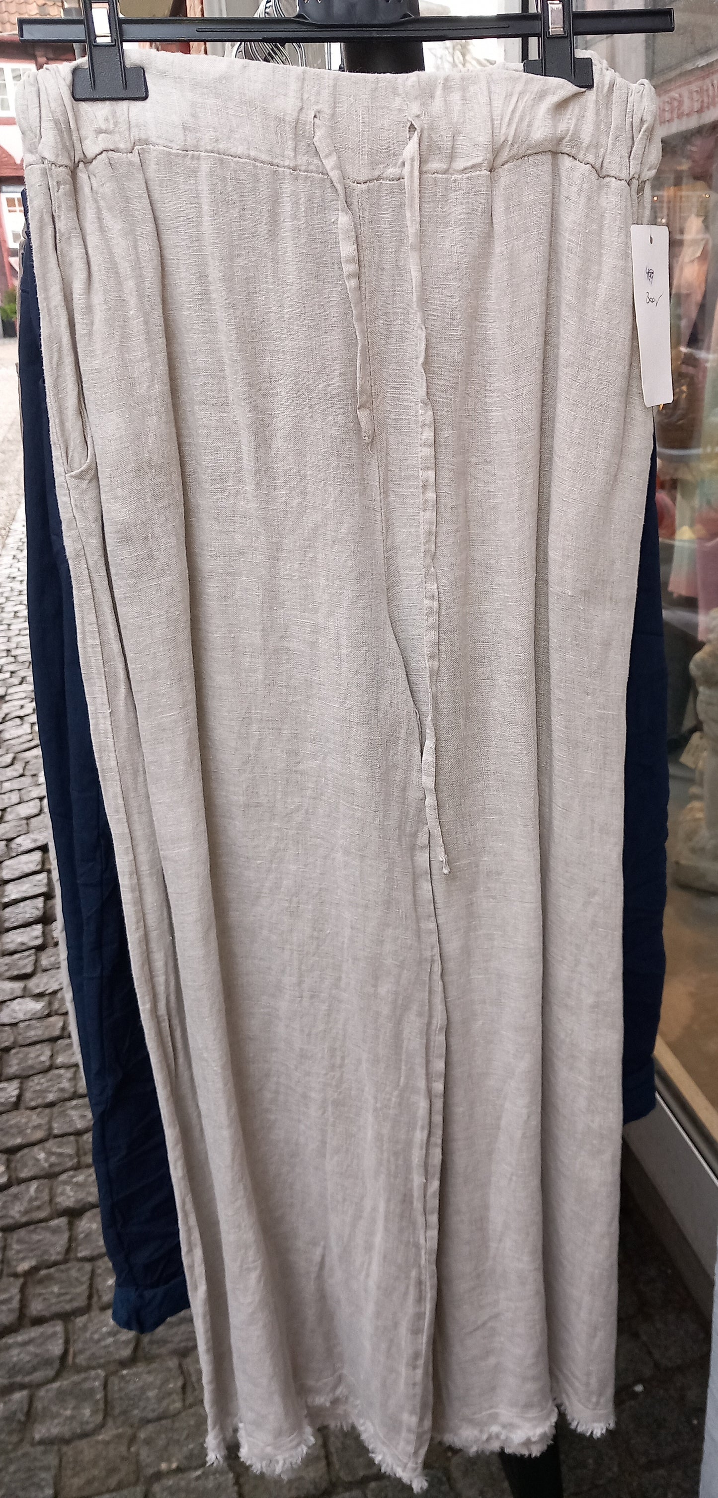 Hør bukser, flere farver