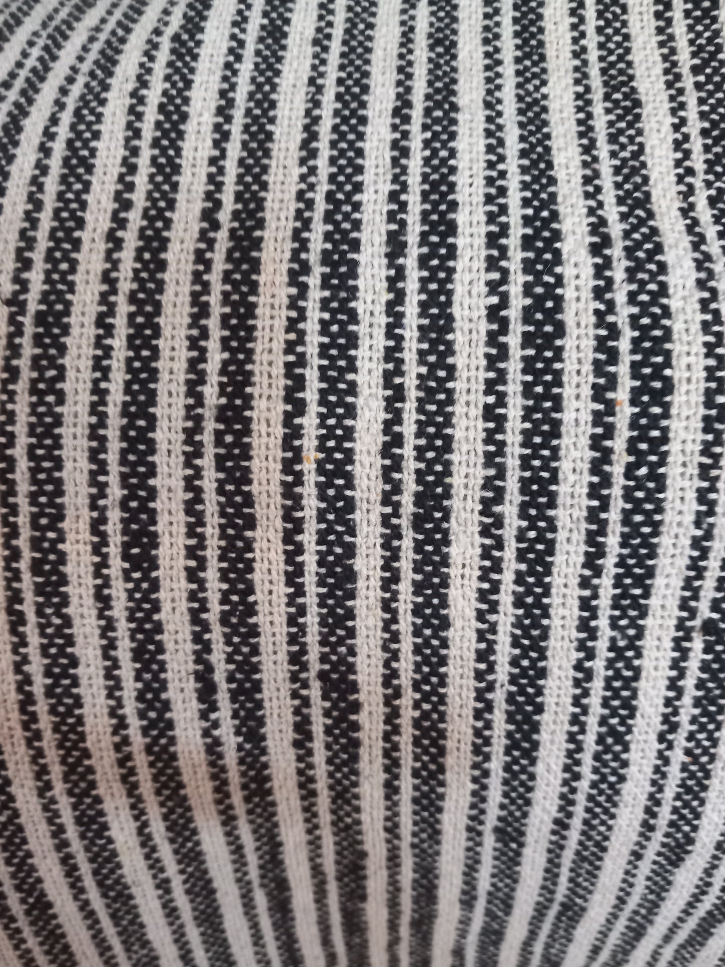 Plaid, creme/sort