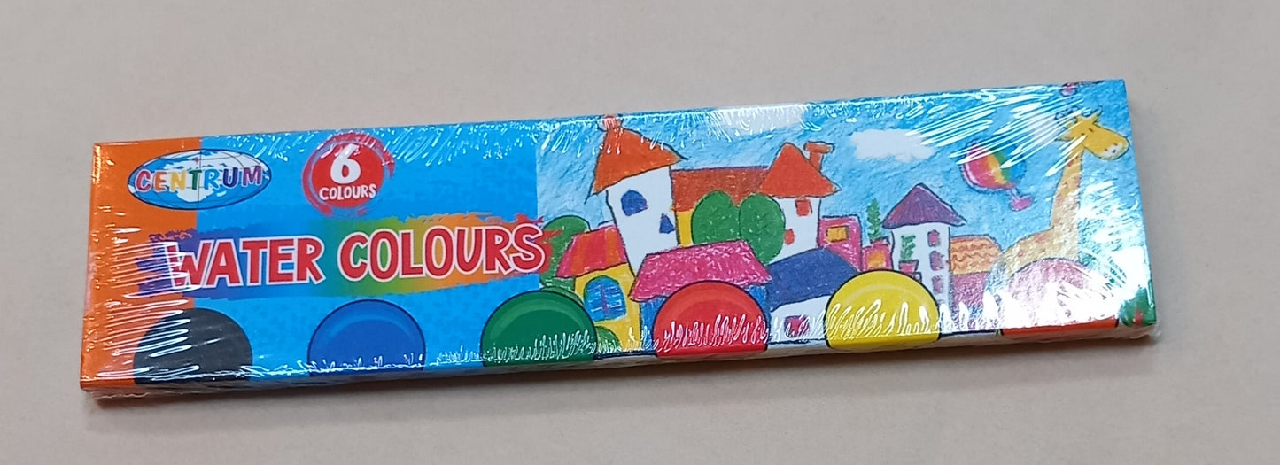 Vandfarve 6 farver