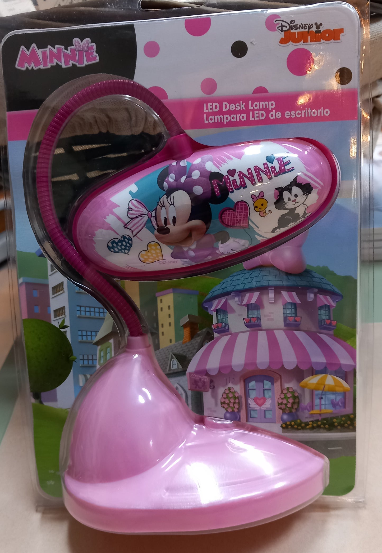 LED bord lampe med minnie mouse