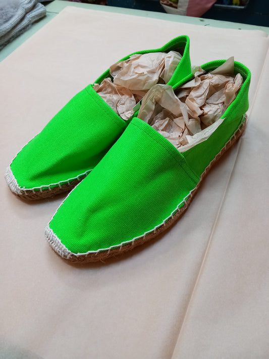 Espadrillos grøn