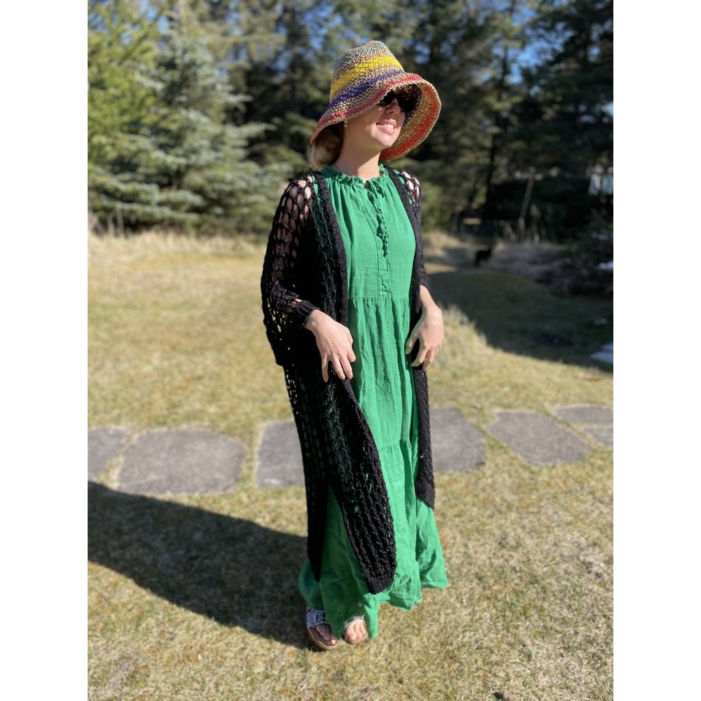 Fiskenet cardigan