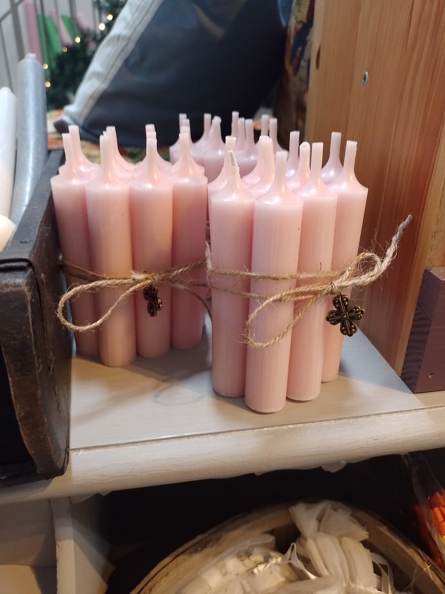 Bedelys, 10 stk, pudder