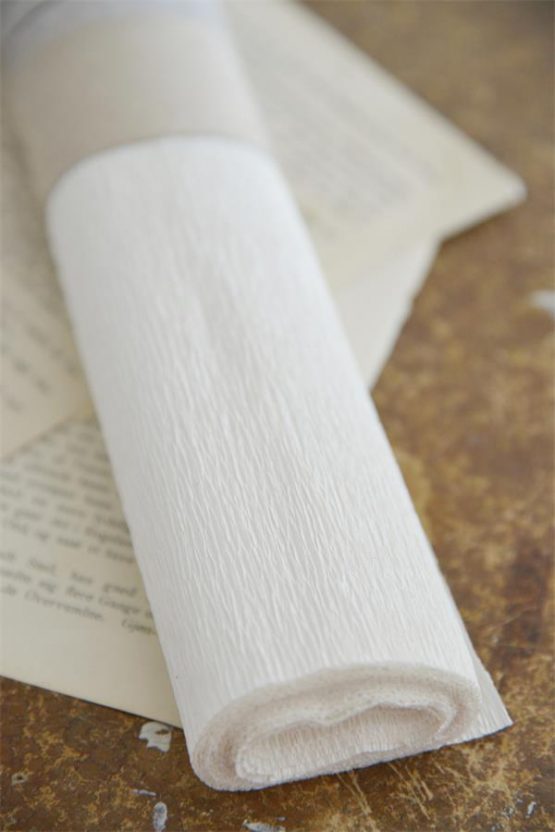 Rulle med crepe , creme