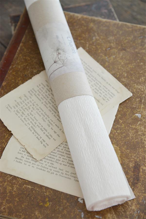 Rulle med crepe , creme