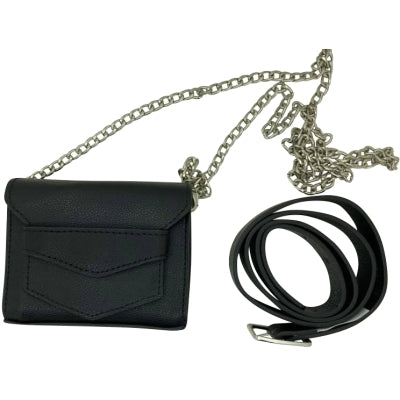 Skuldertaske/bæltetaske, sort