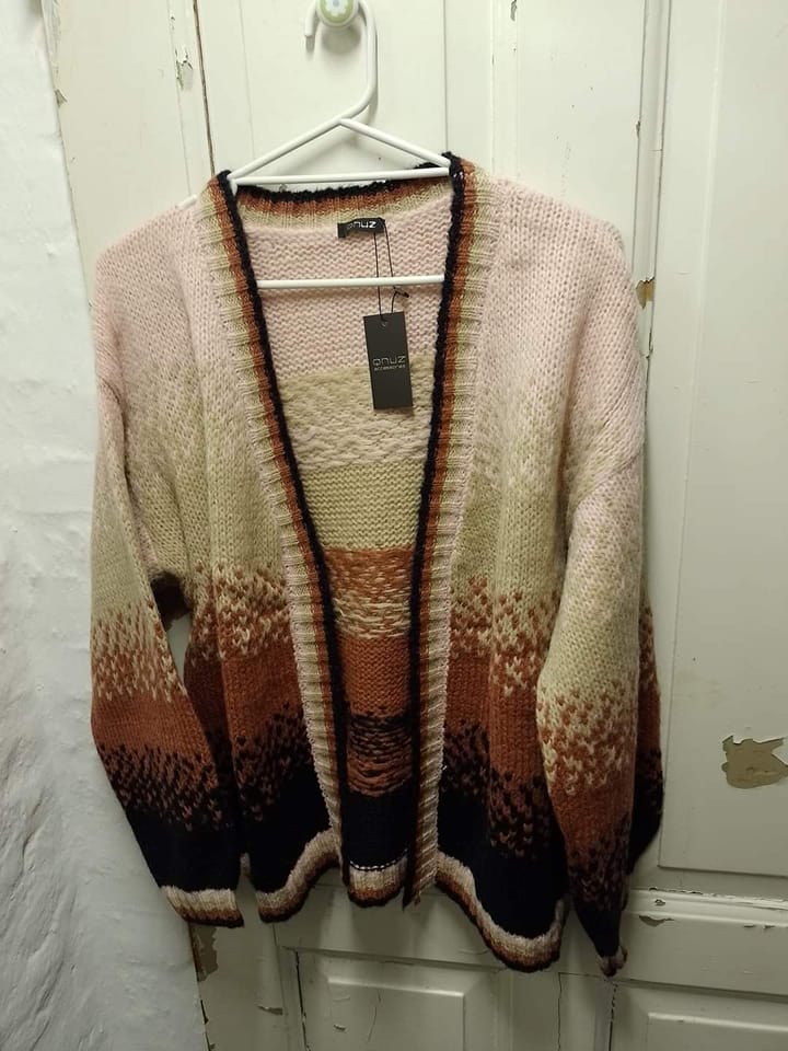 Cardigan, flere farvet