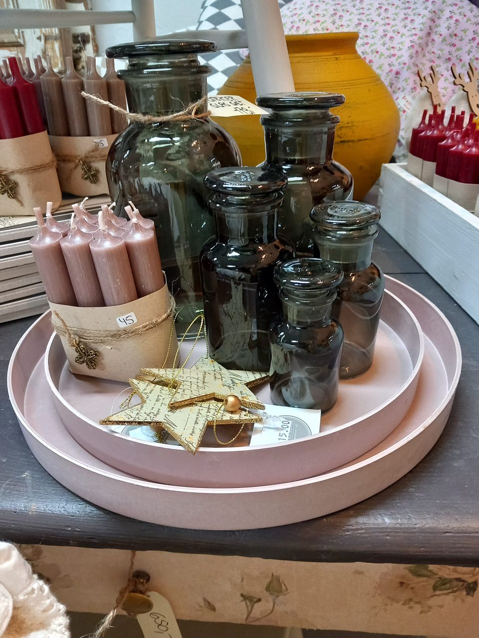 Rosa bakke, dia 32 cm