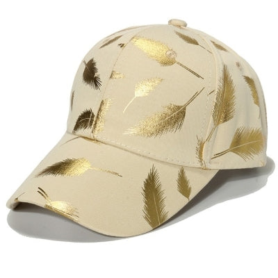 Kasket med guld blade