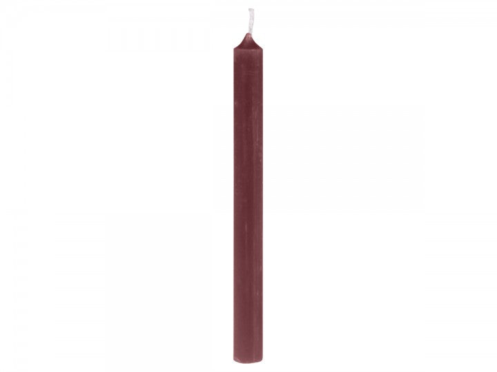 Kertelys, 10 stk, mørkerød