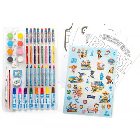 Paw patrol 80 dele paint & colour art kit