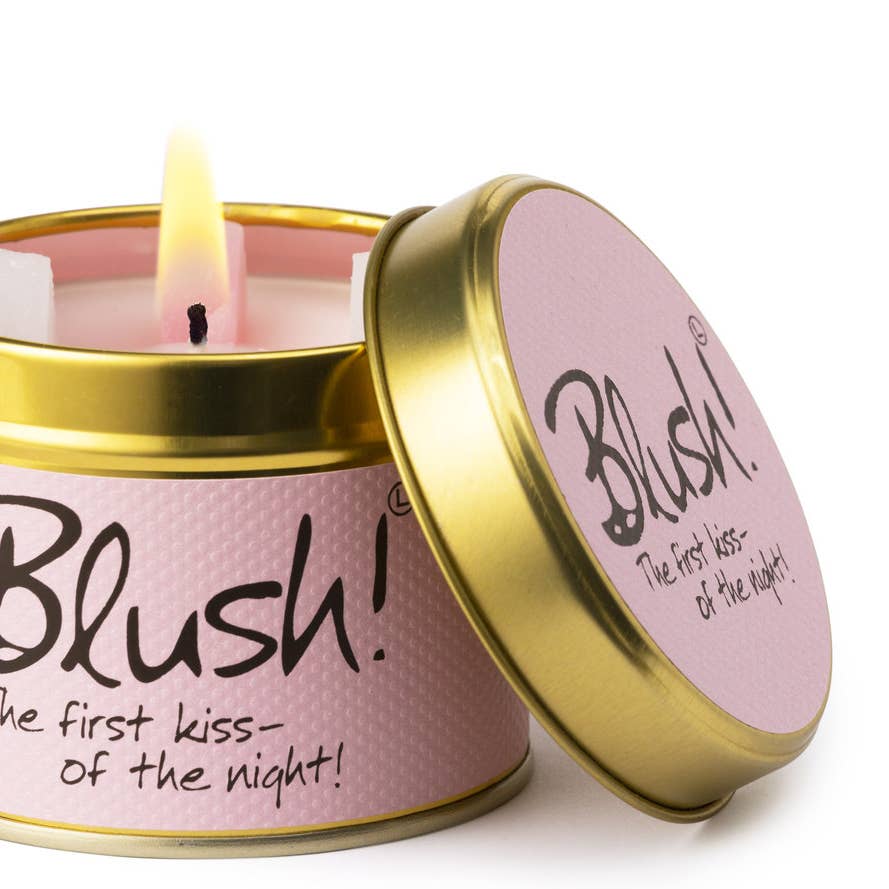 Duftlys: Blush ! nattens første kys