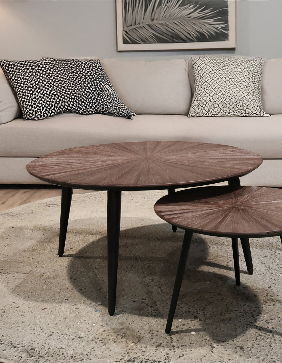 Sofabord af Genanvendt Teaktræ, flere str