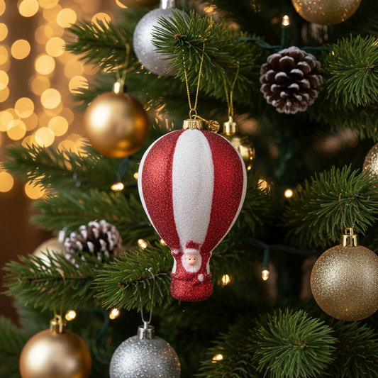 Julekugle, luftballon