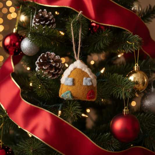 Juletræsophæng, kagehus