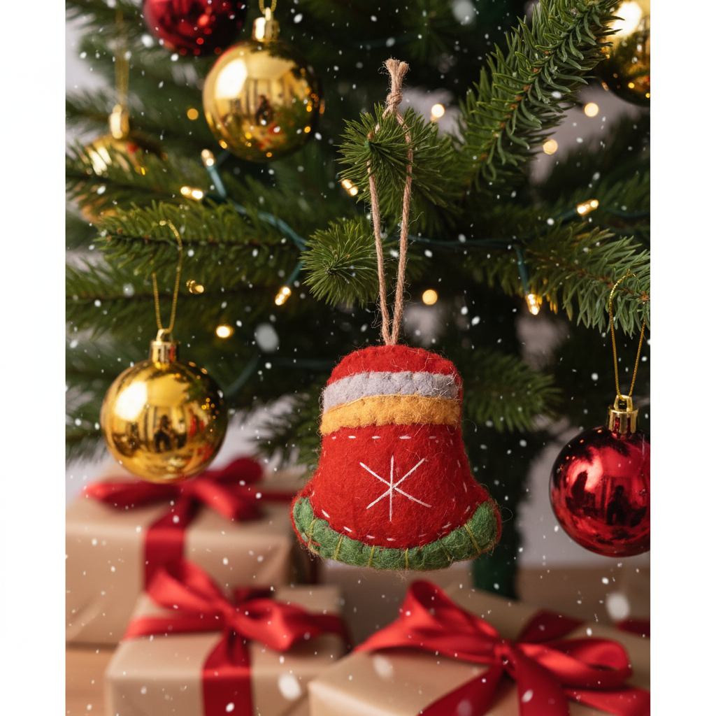 Juletræsophæng, juleklokke