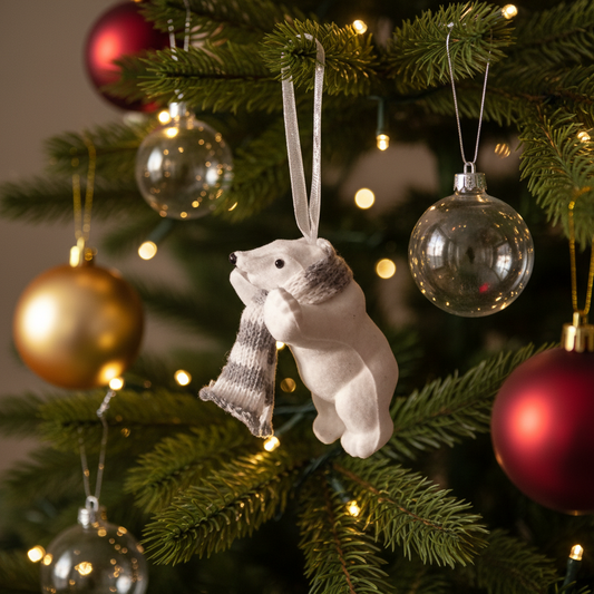 Juletræsophæng, isbjørn
