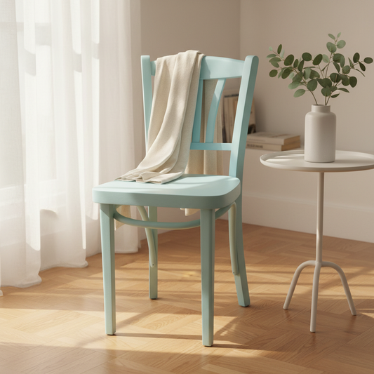 Café stol, mint grøn