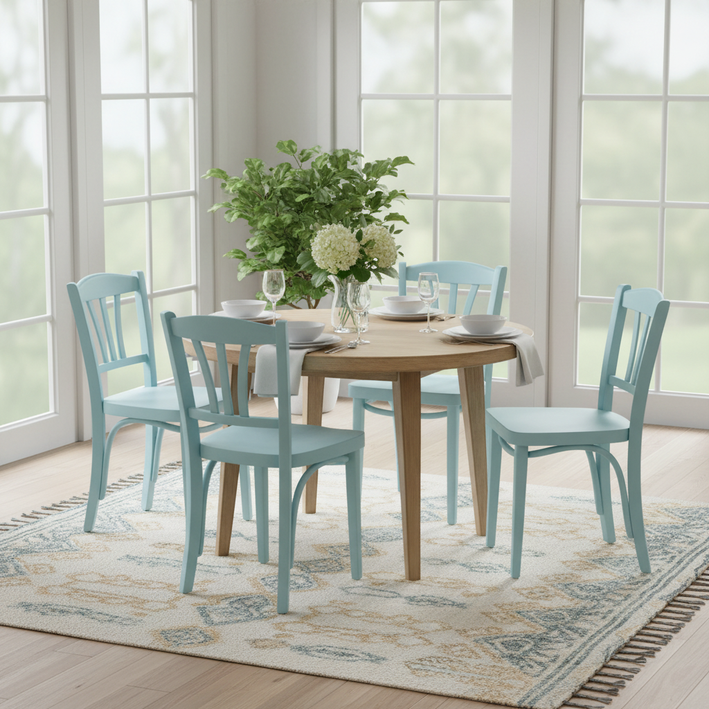 Café stol, mint grøn