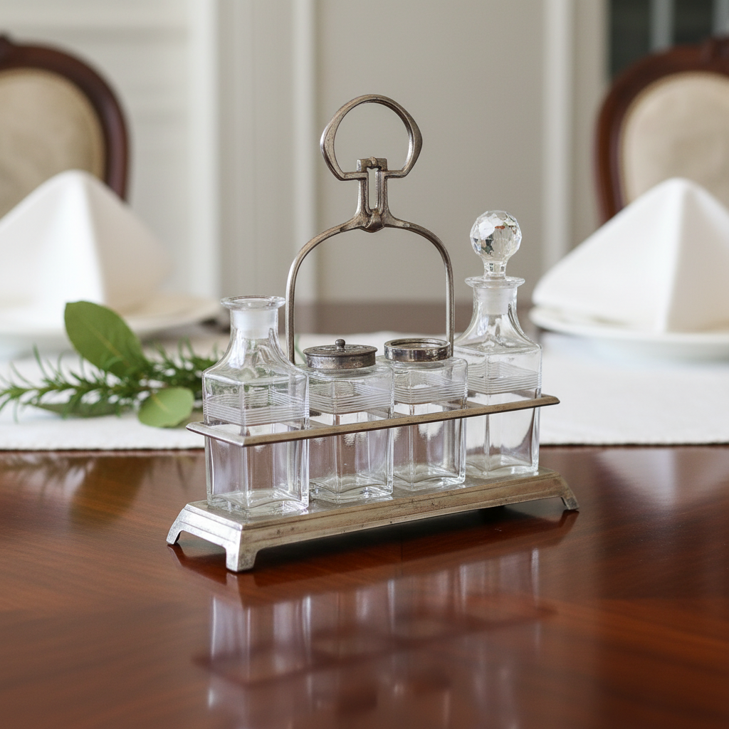 Plat de menage, olie/ eddikesæt