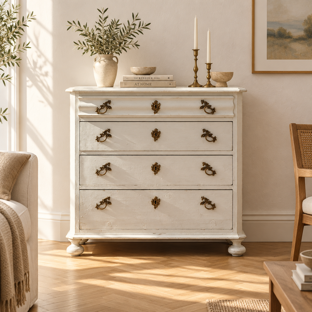 Kommode, beige