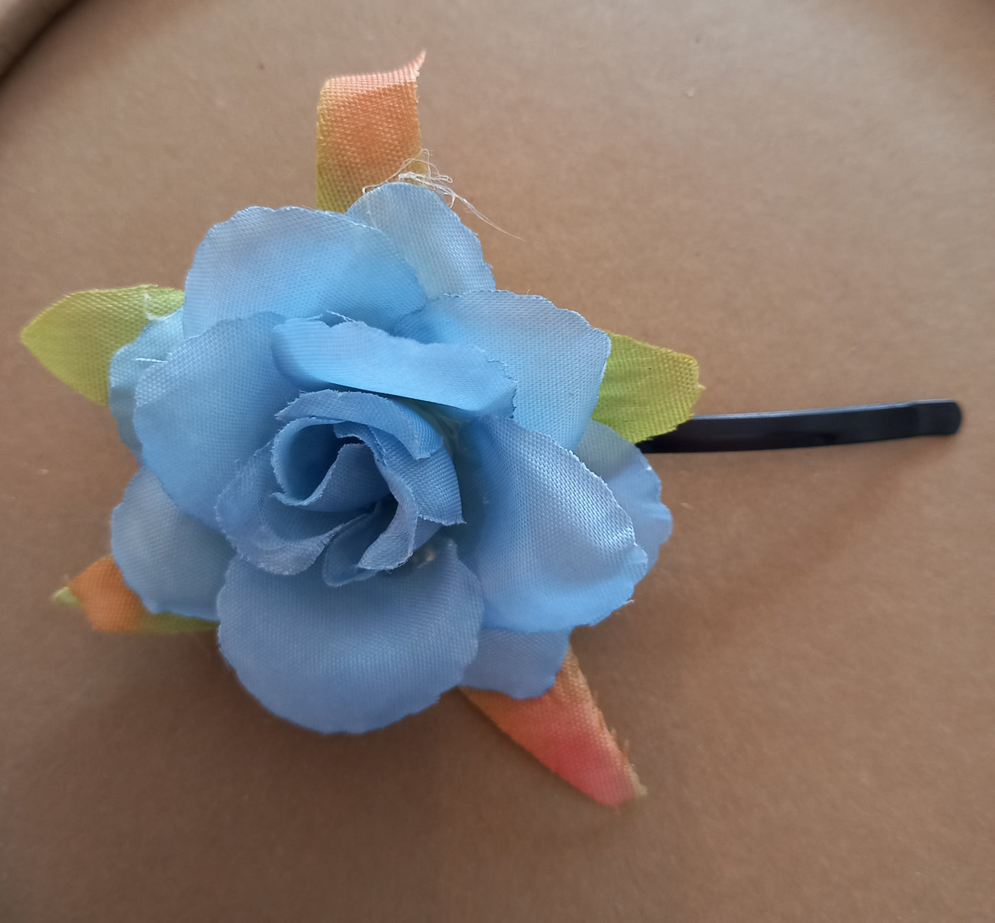 Hårnål, blå blomst